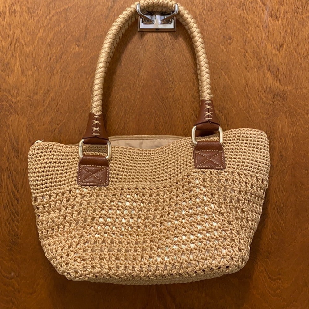 The  Sak crochet style shoulder bag